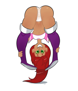 Camp W.O.O.D.Y.: The Popular StarfireCOMMISSIONED ARTWORK done by: LookatThatButtYoConcept and idea: meYep. You’re eyes do not deceive you; one of the newest Popular B is Starfire! Star may be the B pledge that senior members may think they want but