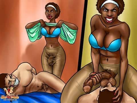 Cartoon d sex slave