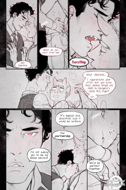 Support A Study in Black on Patreon =&gt; Reapersun on PatreonView from beginning&lt;Page 25 - Page 26 - Page 27(End)&gt;—————Since there’s only one page left, I’ll post three pages this week~ Look for it tomorrow :)