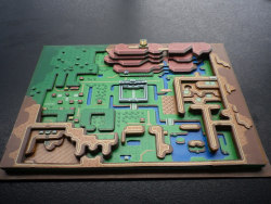 theomeganerd:  The Legend of Zelda: A Link to The Past 3D Papercraft Map by Wuppes 