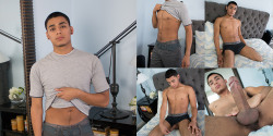 New Latinboyz model Moreno Gato photos are available now check out this sexy Latino with a fat uncut cock.CLICK HERE to view his photos and video
