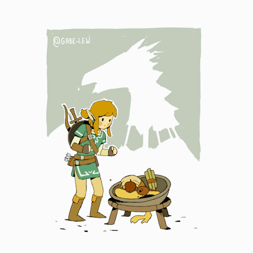 gabelew: 3rd anniversary of botw! I made a lil gif. as usual, click the image for better quality 
