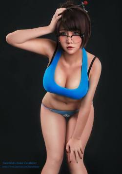 grimphantom2:   overbutts: Mei Cosplay  Dang it, one showing dat it would’ve been perfect!!!! 