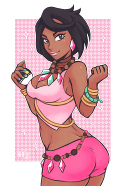 olivia is my new fav (´♡‿♡`) I can’t wait for sun &amp; moon (ﾉ´ヮ´)ﾉ*:･ﾟ✧high res dl + alternate variations @ patreon