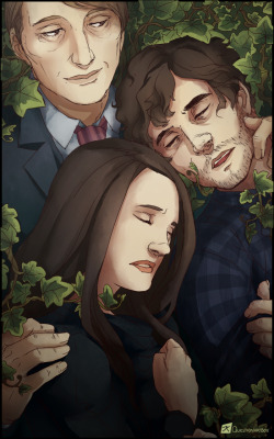 questionartbox:  Family Perhaps keeping your new family of misfits and murderers fully alivecould have been a good thing to strive for, Hannibal?  Gods, this has been killing me the past few days, but here we are! ´ v ` )I originally wanted to fill this