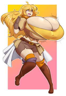 eikasianspire:  Commission for Busmansam! He asked for Yang from RWBY. 