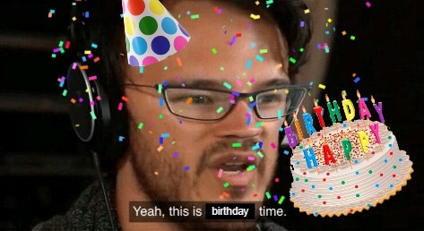lady-raziel:  a birthday with markiplier   I’m stealing these