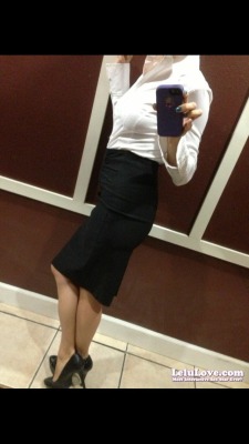 Can I be your seXretary?? :) (my #secretary pics/vids here: http://www.lelulove.com/?page=Search&amp;q=secretary ) Pic