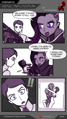 Sombra comic (Ongoing) gets an update! Page 5 and 6 are released!  Hope you like it, and there’s more on the way!  Visit my Patreon for more! Happy Thanksgiving/Black Friday, everyone!Edited by removing the the NSFW images