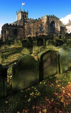 Barnard Castle, England - has its own graveyard