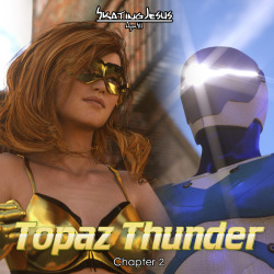 A brand new comic from our friend SkatingJesus! The second chapter to Topaz Thunder. Two months after Sapphire Storm&rsquo;s mysterious disappearance, the Gems  Heroines still have no news about her, but had to continue their fight  against crime. Josephi