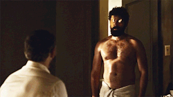 sprinkledpeen:The much talked about gay sex scene in Starz’s American Gods between actors Omid Abtahi and Mousa Kraish