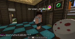 minecraftbeef:  This texture pack makes kirsten look funky XD  I stand by my statement. I look like fuckin tom hanks from castaway lmao