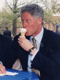 abird-inhand:  fuckyeah1990s:  It’s Presidents Day, so heres some presidential gossip from the 90s about our nations 42nd President of the United States, Bill Clinton. Roland Mesnier, who worked at the White House for 26 years beginning with the Carter