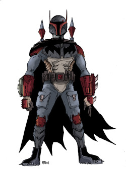 andresisbatman:  -Bat Fett He’s the Bounty Hunter that you want, but not the 1 you can afford.