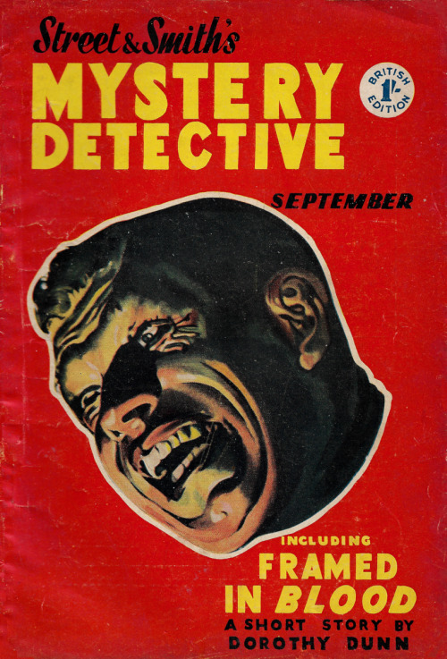 Street &amp; Smith’s Mystery Detective, Vol. II. No. 4 (September 1955).From eBay.