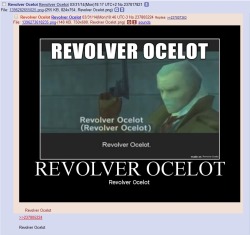 omgtsn:  Revolver Ocelot:  Revolver Ocelot 
