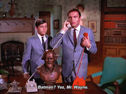 kereeachan:maswartz: scots-dragon:  harry-lloyds:  Batman: Fine. Did you get all that, Commissioner?Commissioner: Indeed I did, Batman. We’ll set up the tape telecast and have the dummy package of money waiting. See you at eleven tonight. Commissioner:
