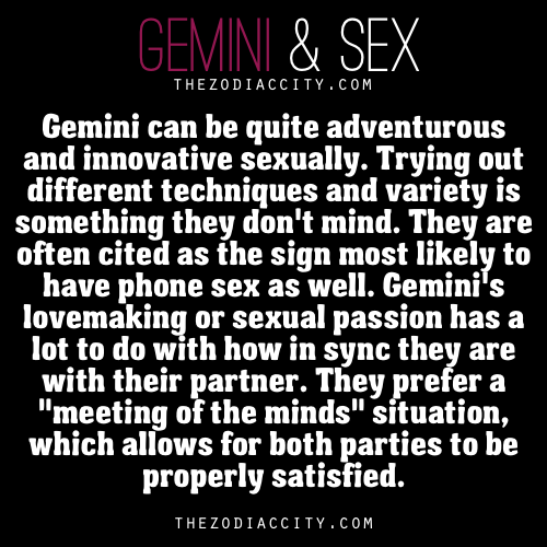 Sex With A Gemini 33