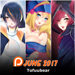 tofuubear:  June’s reward is now on my Gumroad ! Patreon