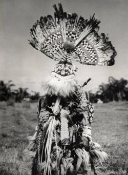 magictransistor:  Bakuba Warrior. Congo. 1959.