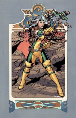 xombiedirge:  Marvel Ladies by Mark Dos Santos &amp; Steve Downer