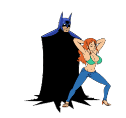 thetallblacknerd:  theuncannymzstella:  This is basically my Batman seduction dance, but I’m smart enough to know that my boobs are my best asset. This would definitely lead to boobie shaking. Then I would have Bat-babies.  The fact that I’m 98% sure