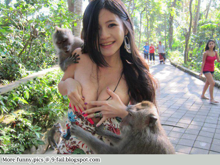 Girls having sex with monkeys