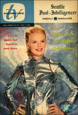 Marta Kristen as Judy Robinson / TV Showtime magazine, Oct.3-9,1965