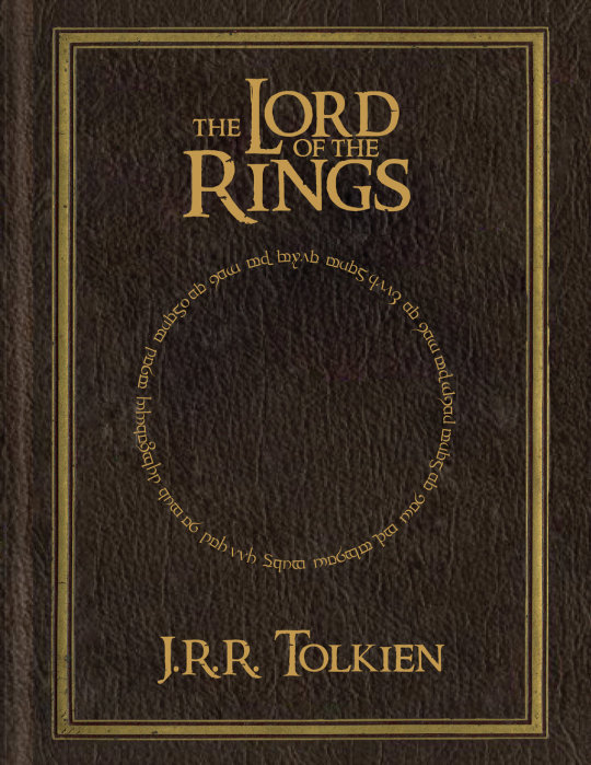 Lord of the rings movie cover