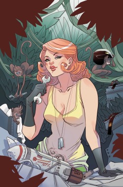 hondobrode:    DC COMICS BOMBSHELLS #21 Written by MARGUERITTE BENNETT Art by MIRKA ANDOLFO, RICHARD ORTIZ and LAURA BRAGA Cover by MARGUERITE SAUVAGE Batwoman and Renee Montoya’s pasts come back to haunt them as Cheetah appears and reminds them how