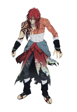 beniseragaki:  couldn’t help but notice I haven’t seen a Bad End Koujaku sprite transparent anywhere so I did the thing