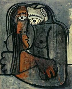 catmota:  Bare Arms Crossed  (1960) Pablo Picasso more works by this artist 