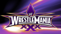 showstoppa103:  WrestleMania XXX logo  Wrestlemania XXX! Sounds interesting ;)