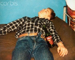 somethinghaschangedinyou:  Jeffrey Dahmer passed out on his barracks bed, in west Germany 1979. 