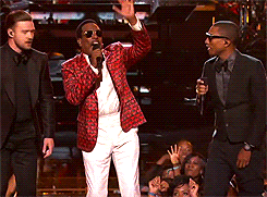 brimalandro:  Justin Timberlake, Snoop Dogg, and Pharrell Williams honor Charlie Wilson at the 2013 BET Awards 