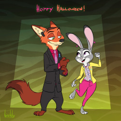 birchly:  zootober #3And here’s Nick and Judy, aka Maul Goodfox from Barking Bad and the eponymous Unbreakable Bunny Schmidt. Boy, what a wacky pair those two would make, huh? I think it would look a little something like… this picture.Enjoy your
