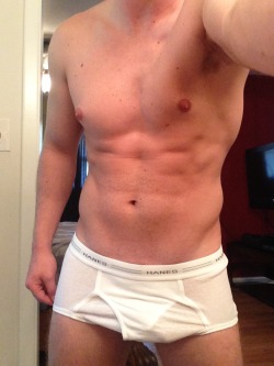 undie-fan-99:  bigbroth4u:  This stud promised to send me pictures of himself in tighty whities if I mailed him a pair.  He did. It really turned me on.  It still does! Think YOU can turn me on? Show me at http://bigbroth4u.tumblr.com/submit. Please