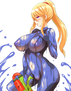 ahentaisgoodfriend:  Girls with Painted Clothes request by hentai-libido