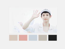 mochiwon:  Chanyeol Color Palette ✿  Requested by: Phalla 