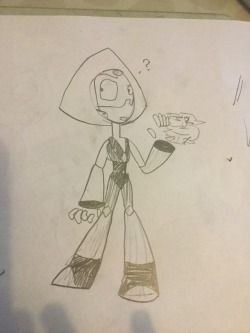 Hi! I don’t have a Tumblr, but I just wanted you to know that you’re a huge inspiration to me. I love the way you draw poses and the way you draw Limb Enhancer Peridot is a joy to look at! I thought I’d draw a little Limb Enhancer Peridot for you…as