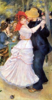 malinconie:  Pierre-Auguste Renoir, La danse à Bougival, 1882-1883La danse à la campagne, 1882-1883and La danse à la ville, 1882 