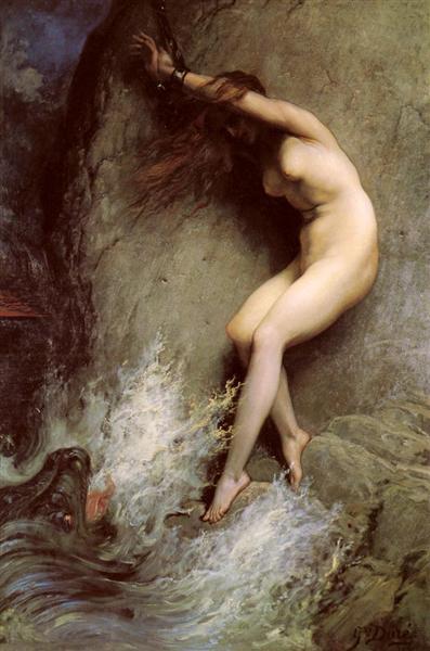immortart:

Gustave Dore, Andromeda, 1869.
