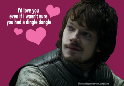 idontwatchgameofthrones:  Game of Thrones valentines by I Don’t Watch Game of Thrones! to put some murder and softcore porn into your valentine’s day! 