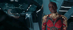 tony-starkes:  Danai Gurira as Okoye in Black Panther (2018)