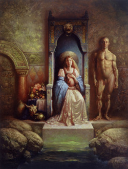 La Virgen María y el niño”-  Meseldzija