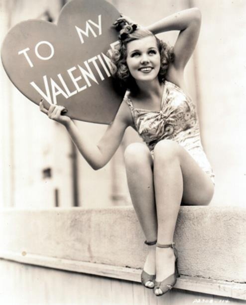 Vintage valentine card