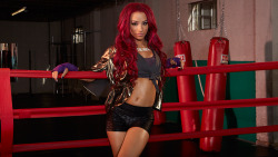 hellsyeahnudecelebrities:  Sasha Banks - WWE 