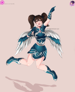 Jing Wei diamond Comission for UnbrokenJacqueSFW stuff! :&gt;