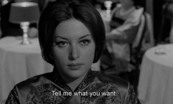 clairescountrykitchen: freshmoviequotes: Le Doulos (1963)  Lunch date … 
